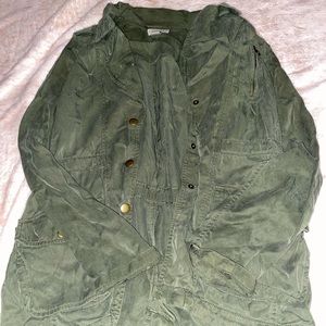 Lucky brand green army jacket